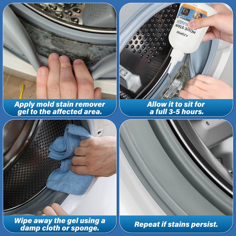 BUBCLEAN Mold Remover Gel with Scrub Brush