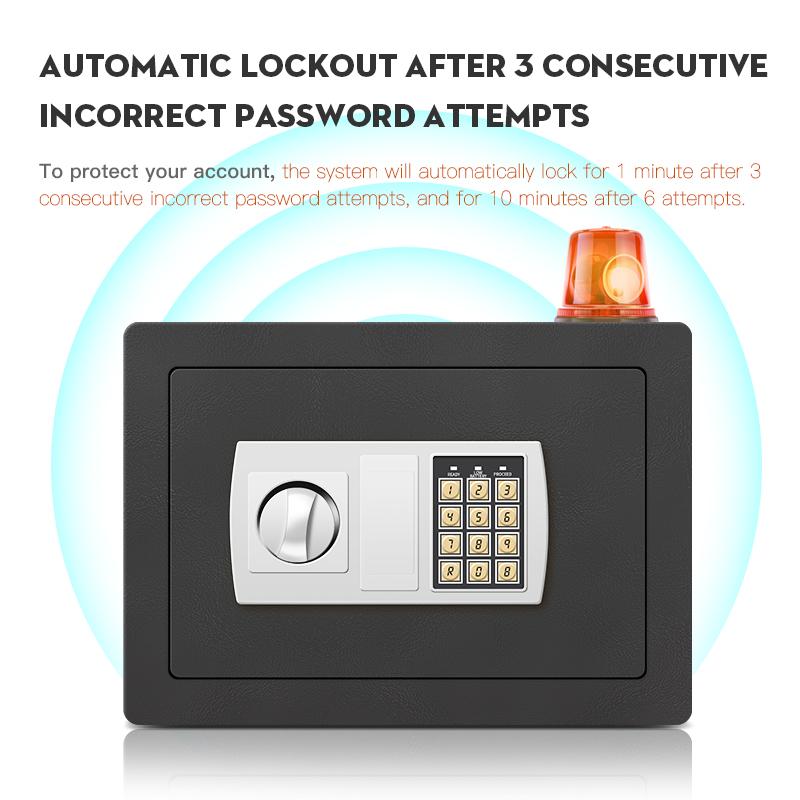 Electronic password Security Box