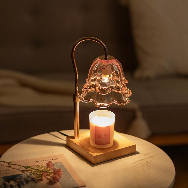 Flower Candle Warmer Lamp