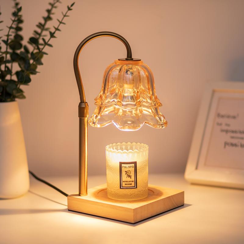 Flower Candle Warmer Lamp