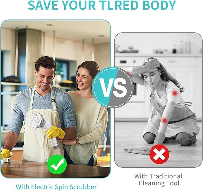 Electric Spin Scrubber