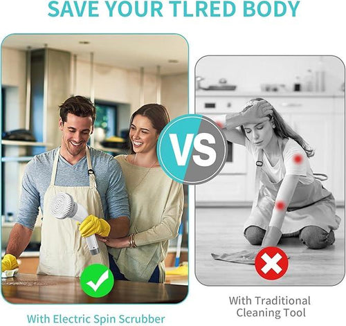 Electric Spin Scrubber