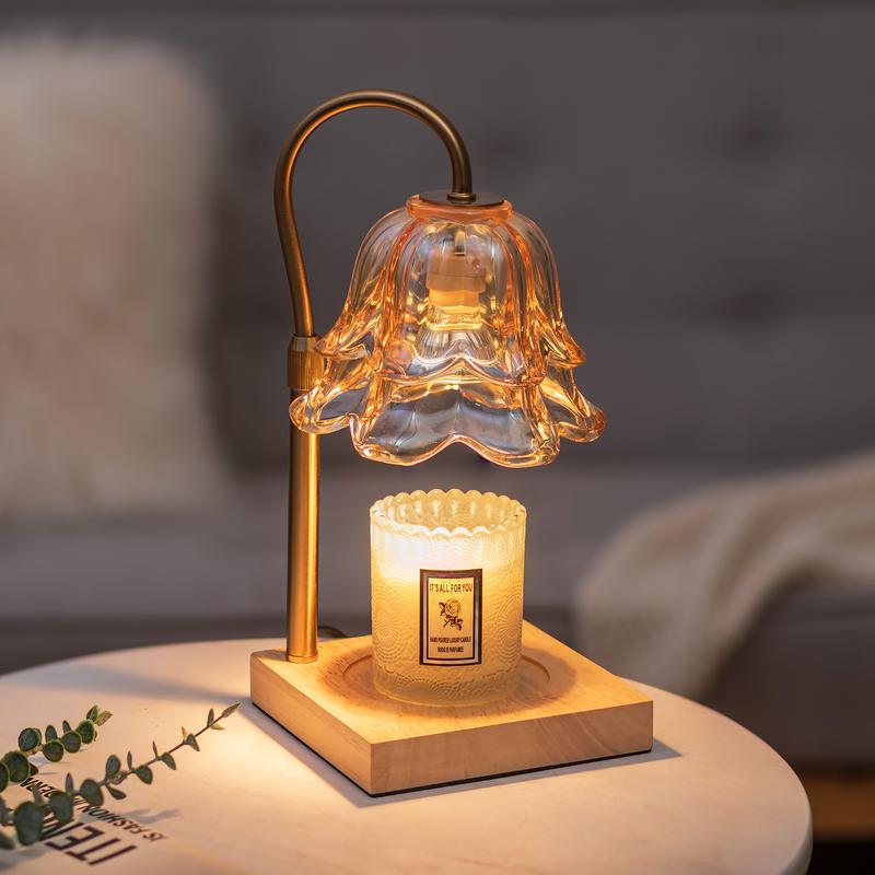 Flower Candle Warmer Lamp
